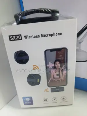 Sx20 Rechargeable Clip-on Microphone For Live Streaming