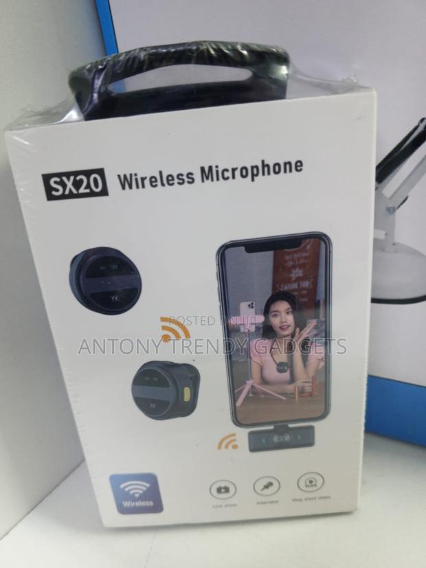 Sx20 Rechargeable Clip-on Microphone For Live Streaming - thumbnail 2