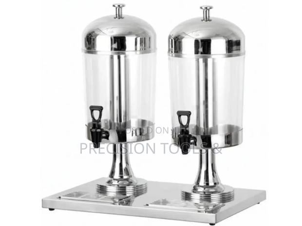 Jd-82 Juicer Dispenser 8l×2 – Double Tank Juice Machine 350×540×580mm