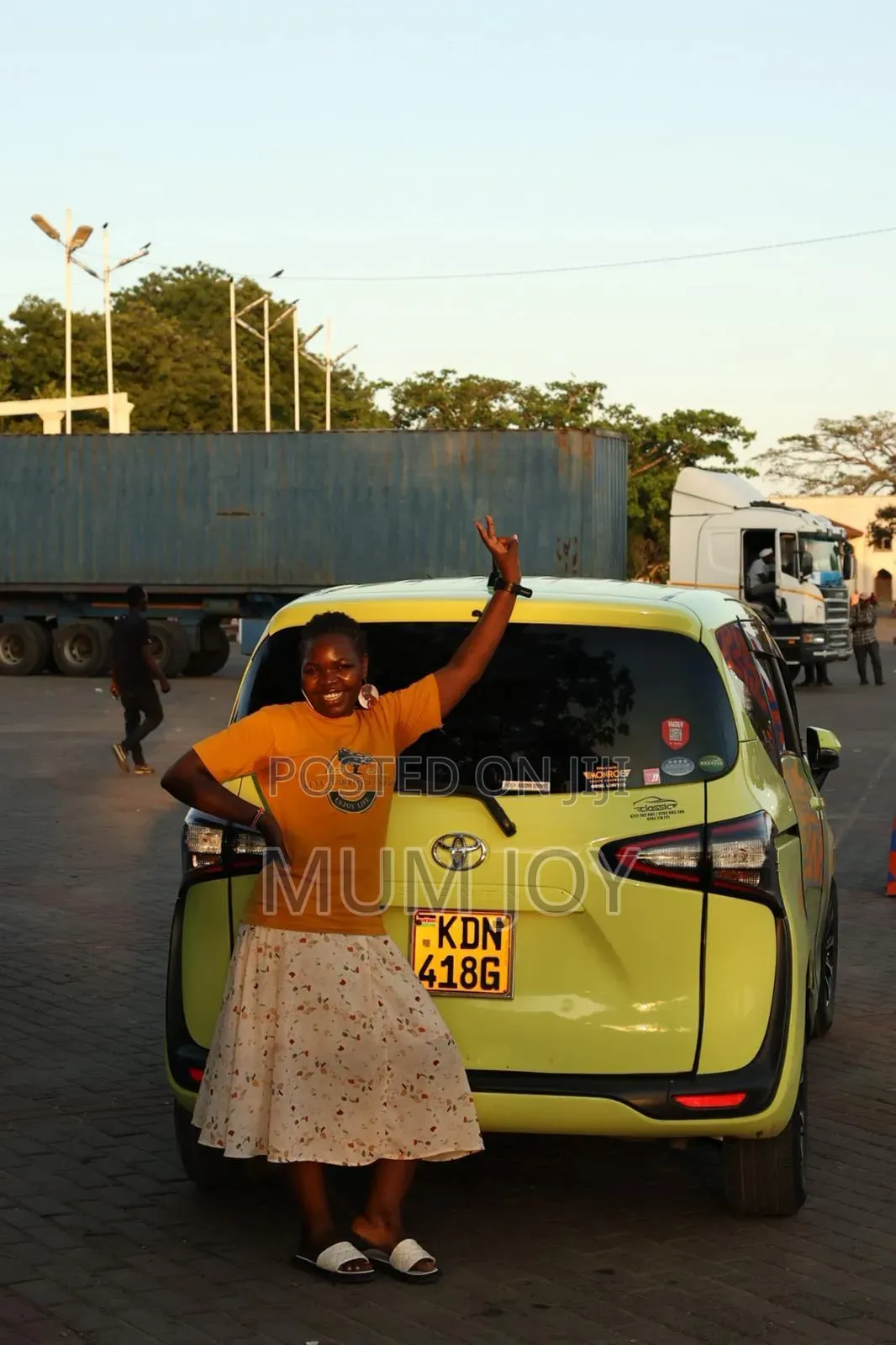 Car for Hire Within Mombasa Comes With a Driver.