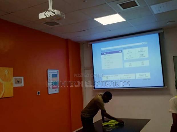 Electric Projector Screen – Best for Offices Churches”
