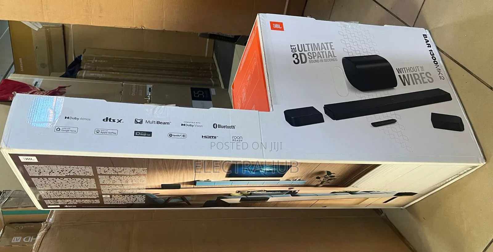 JBL Bar 1300mk2 With 2470 Watts Brand New Sealed