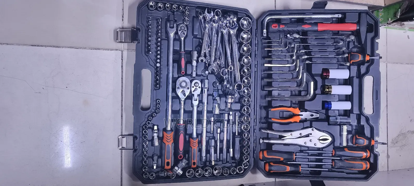 Commercial 142pcs Socket Spanner Tool Set
