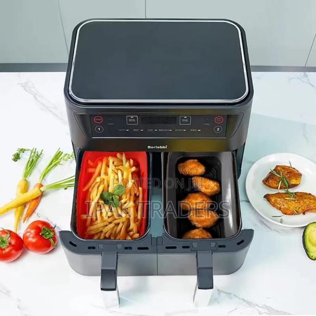 Rectangular Silicone Air Fryer Liner
 - thumbnail 2