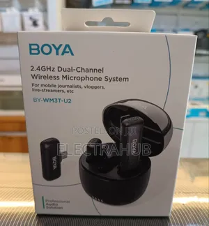 Boya by-Wm3t-U2 Wireless Mic Brand New Sealed