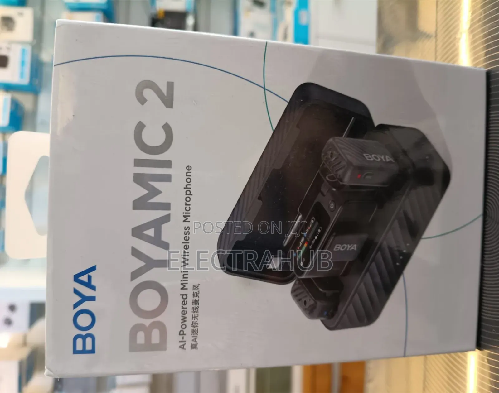 Boya by-Boyamic 2-01 (2xlavalier Mic) Brand New Sealed