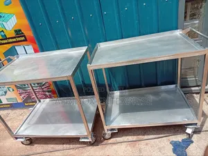 Stainless Steel Kitchen Food Trolley