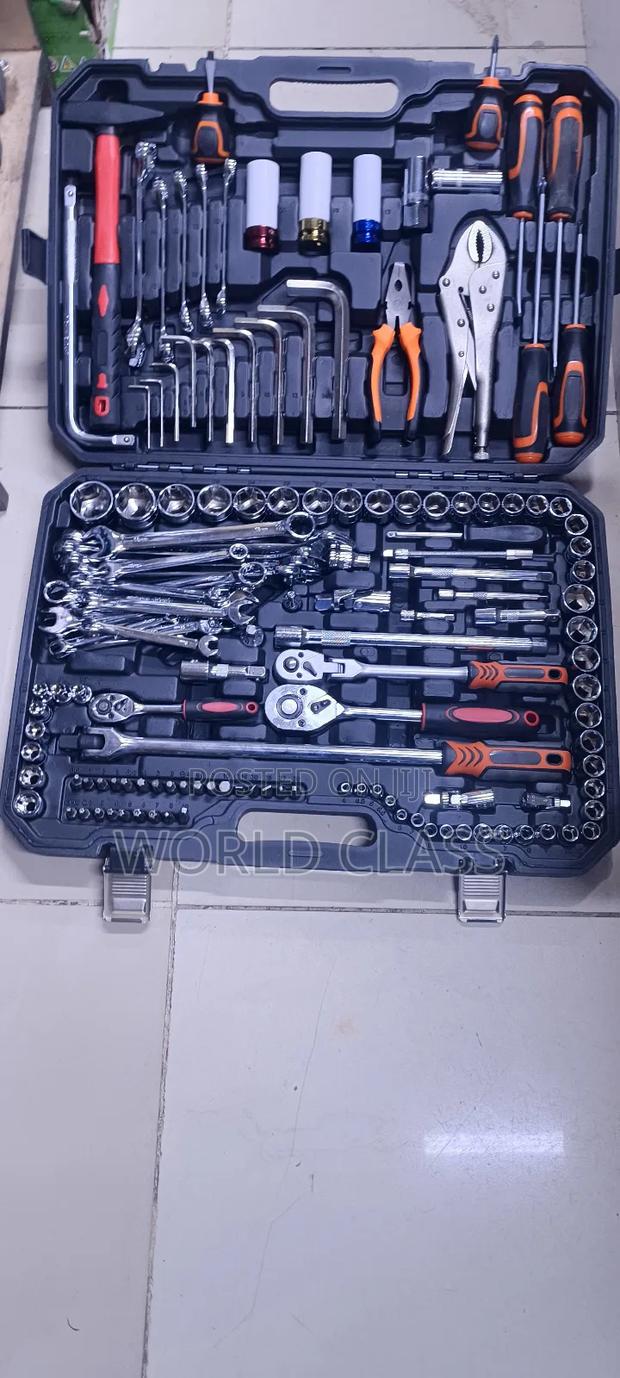 Brand New 142pcs Combination Toolbox - thumbnail 3