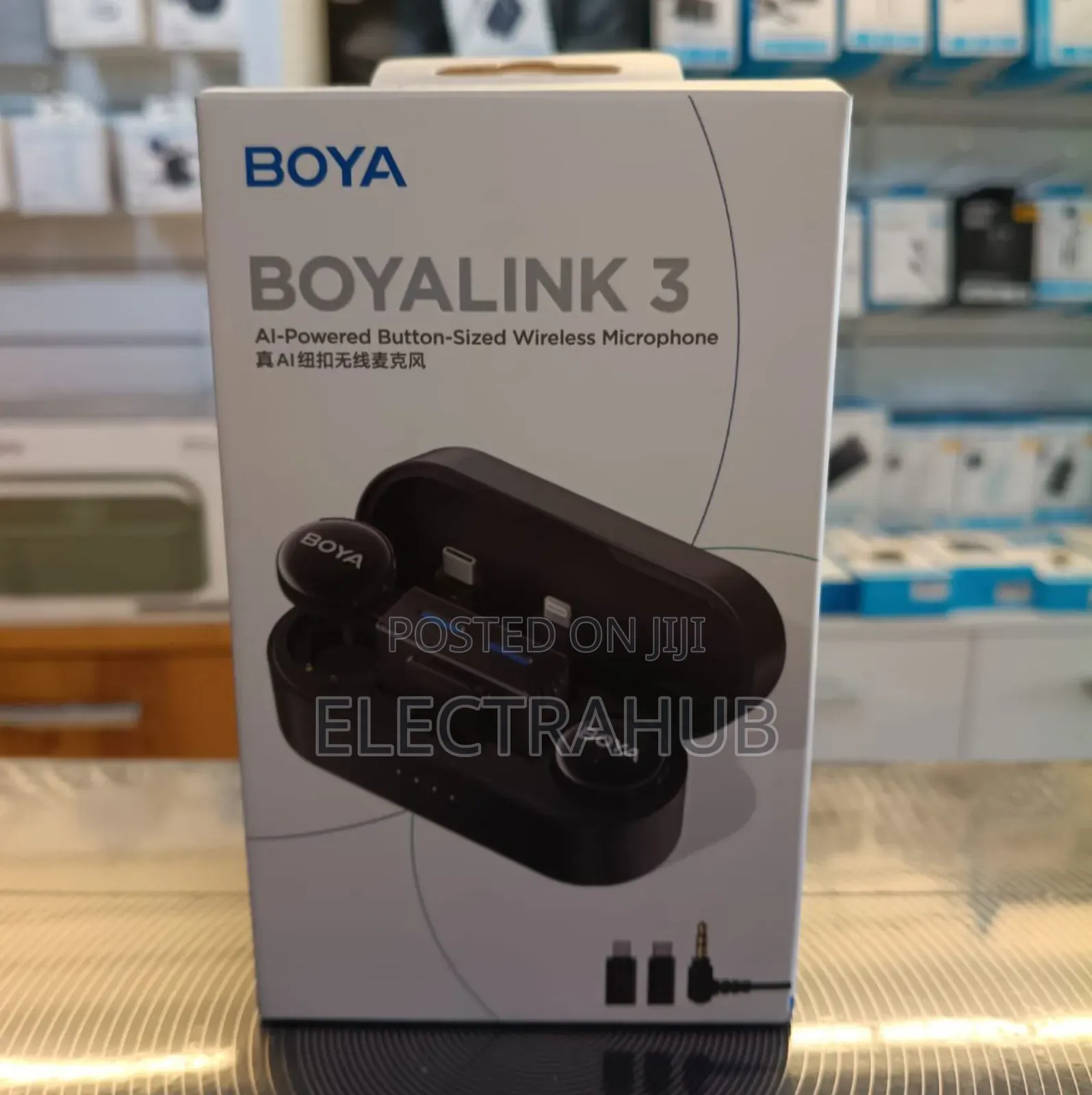 Boyalink 3-01 (With 3.5mm, Usb-C Lightning) New Sealed