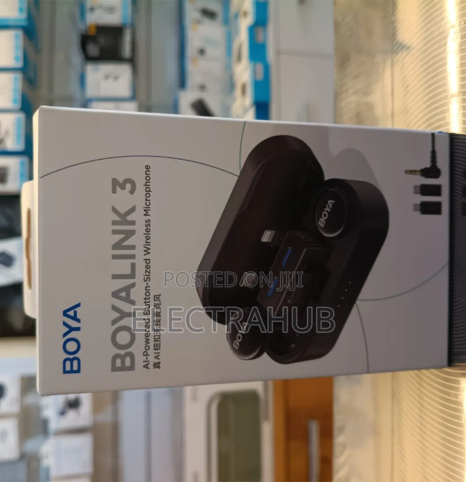 Boyalink 3-01 (With 3.5mm, Usb-C Lightning) New Sealed