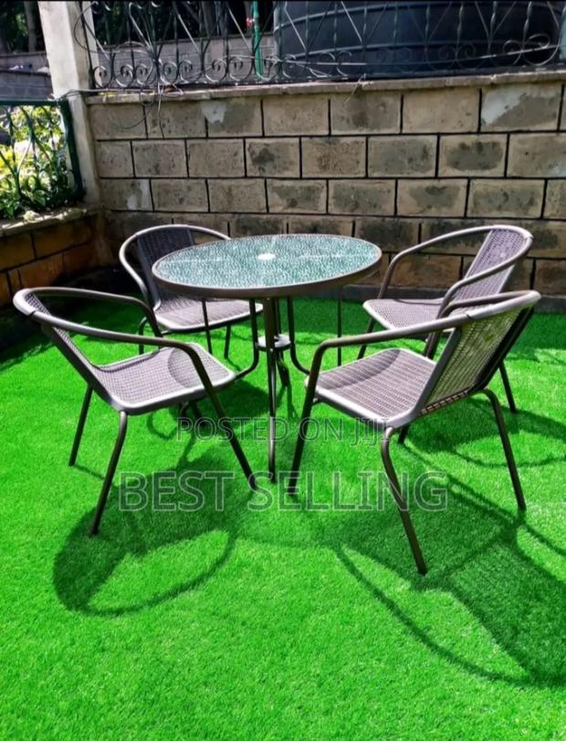 Matched Brown Outdoor Set
