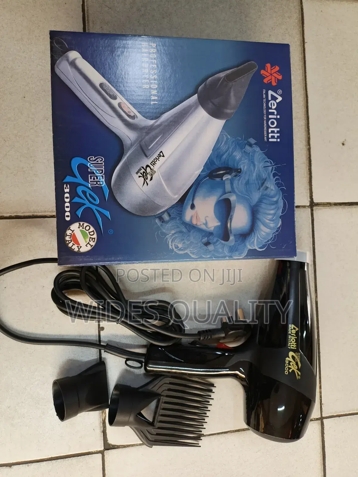 Ceriotti Super Gek 3000 Professional Hair Dryer.