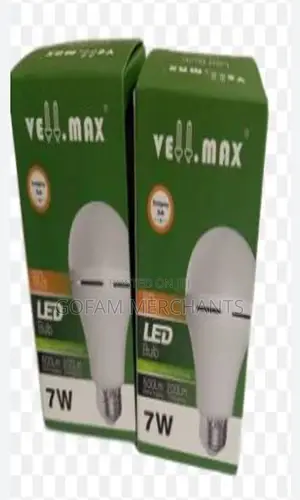 Vellmax 7w Led Intelligent Bulb.2-4 Hours During Power Black-Out