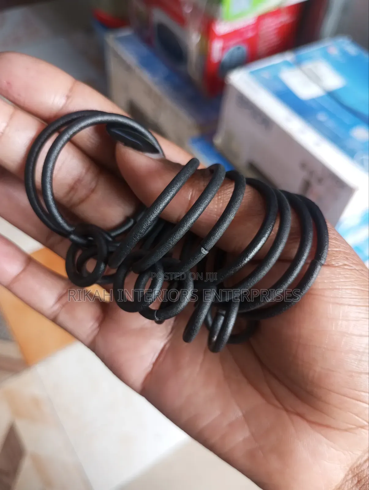 Juakali Curtain Rods Rings