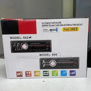 (Model; 602) Bluetooth Car Radio With Remote Control