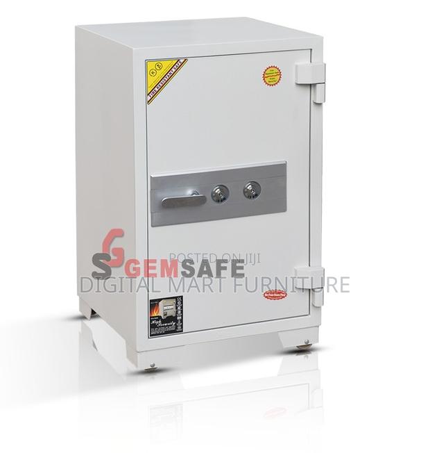 Digital White Keyed Safe Box - thumbnail 3