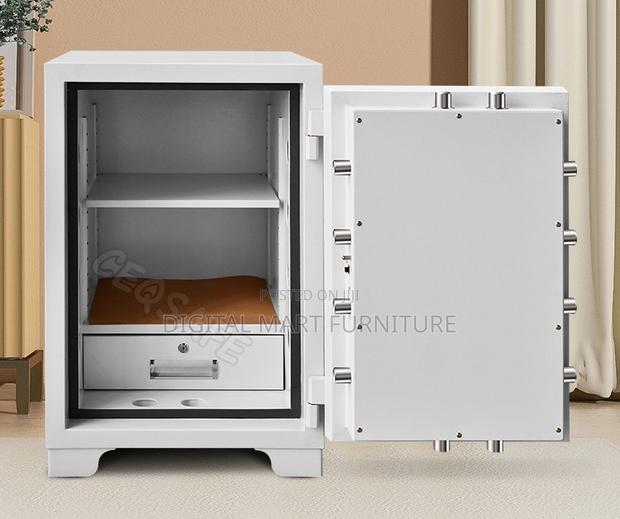 Digital White Keyed Safe Box - thumbnail 4