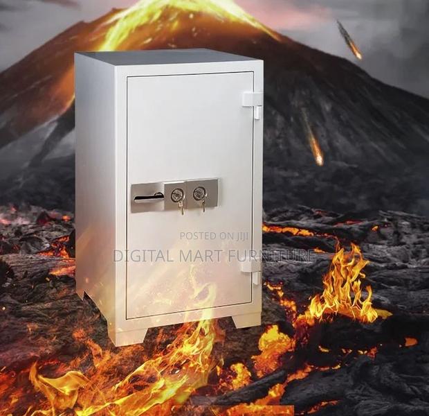 Digital White Keyed Safe Box - thumbnail 9