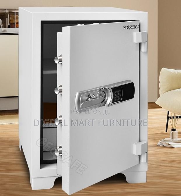 Digital White Keyed Safe Box - thumbnail 10