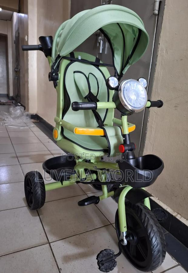 Pink Baby Stroller - main view