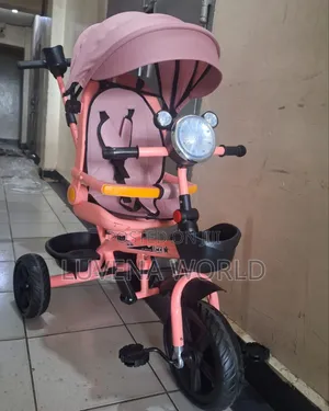 Pink Baby Stroller