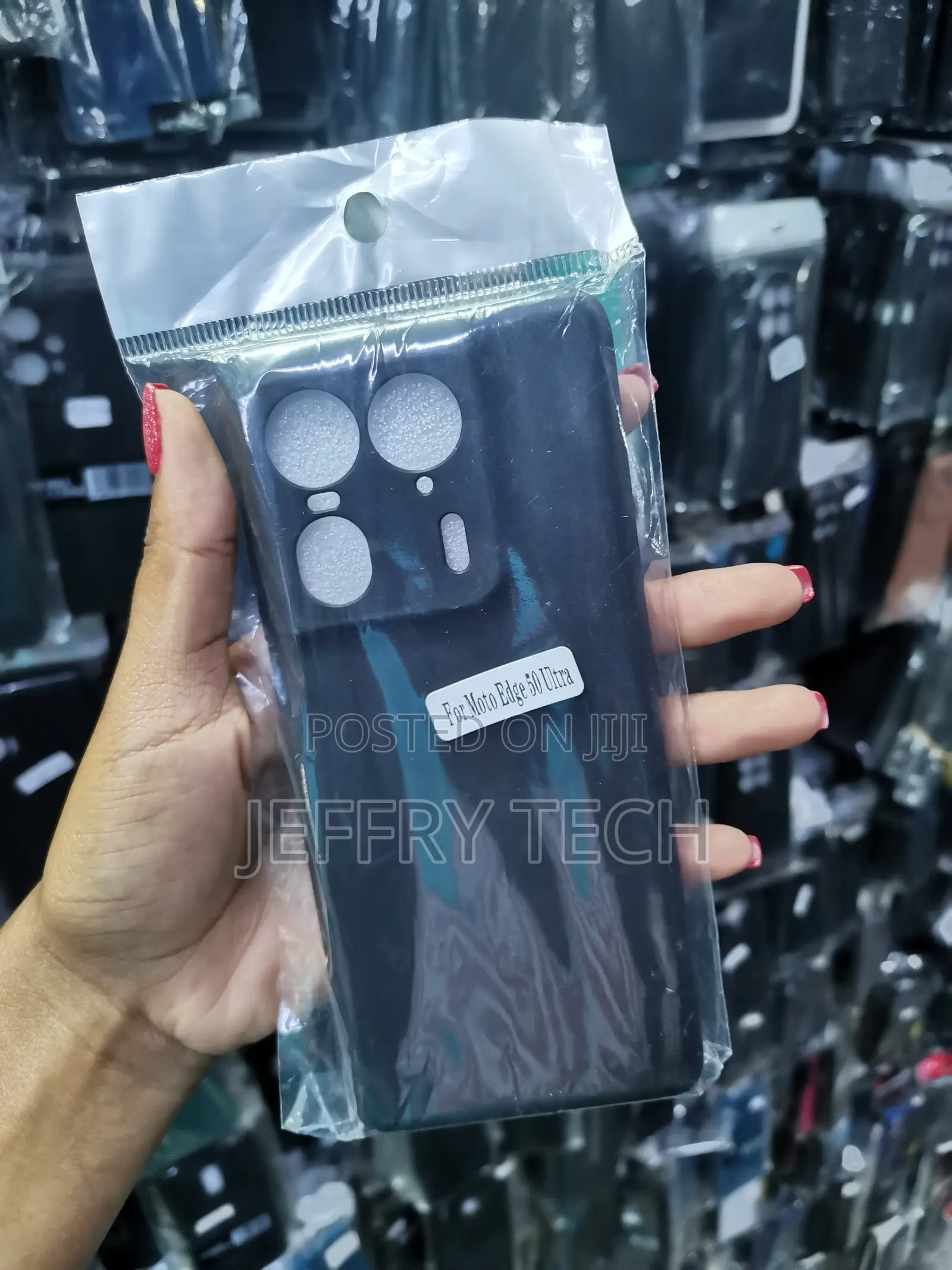 Borya Tpu Soft Slim Silicone Case for Motorola Edge 50 Ultra