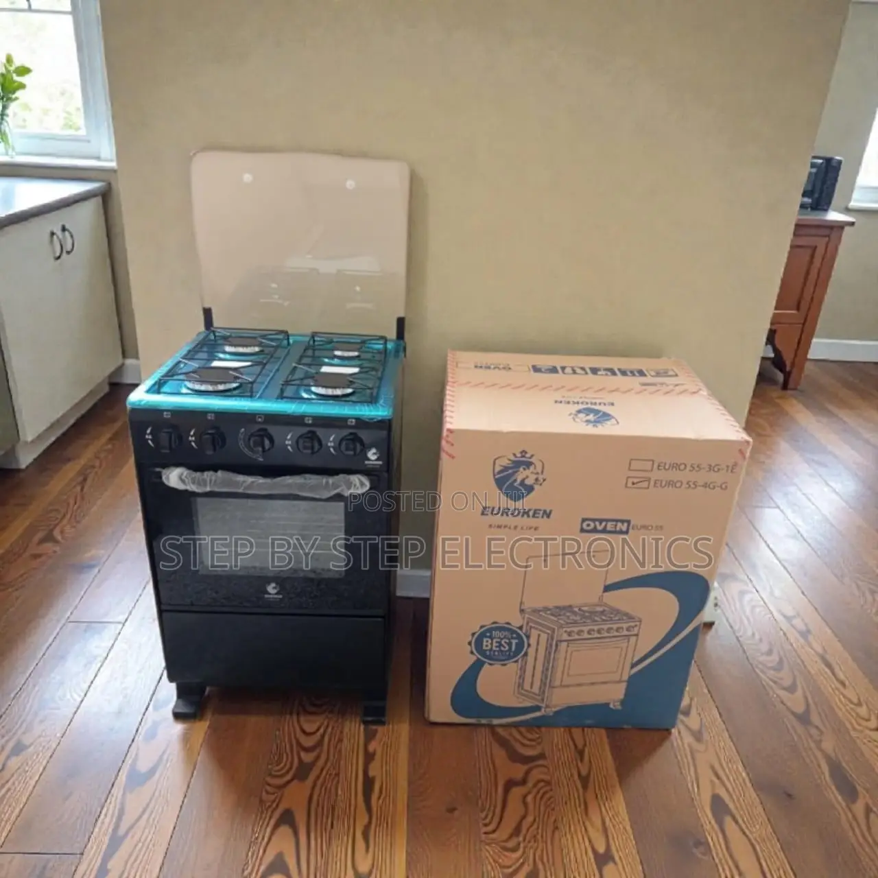 Reliable Performance Free Standing Cooker With Gas Oven and Timer
