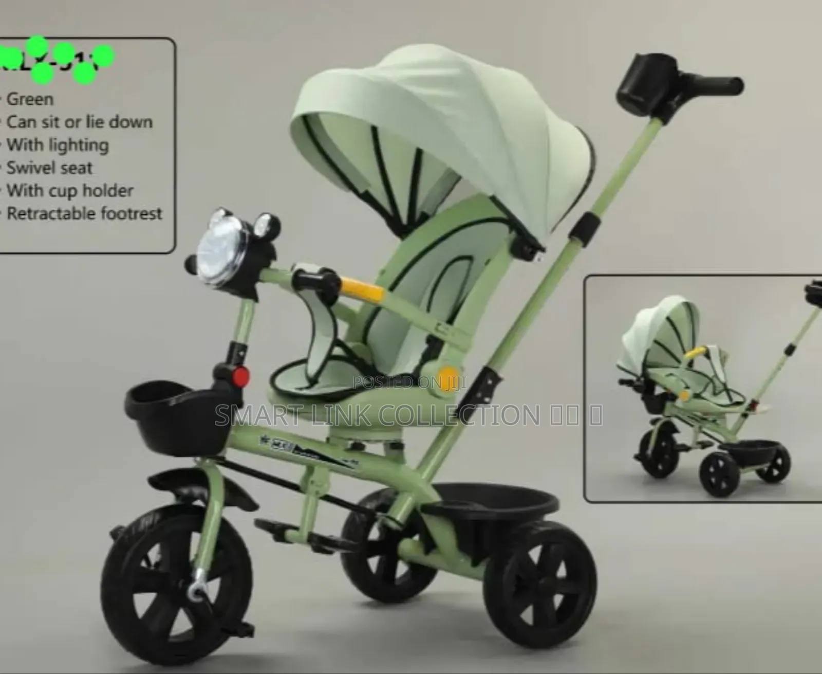 4 In 1 Baby Stroller Bike