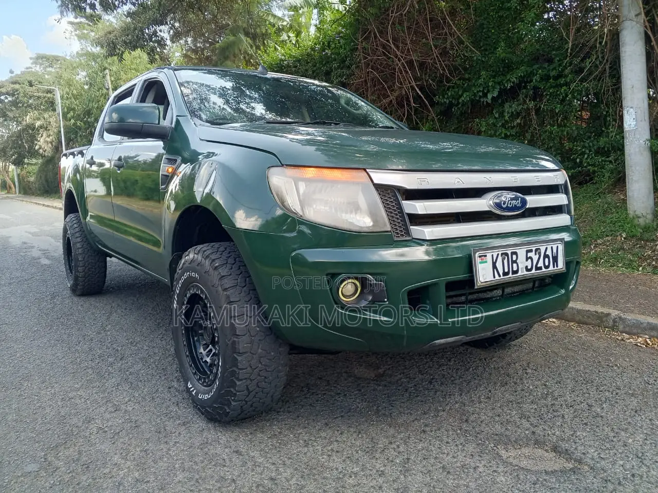 Ford Ranger Wildtrak 2016 Green