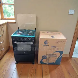 Space Efficient Free Standing Cooker With Gas Oven and Multi Burners