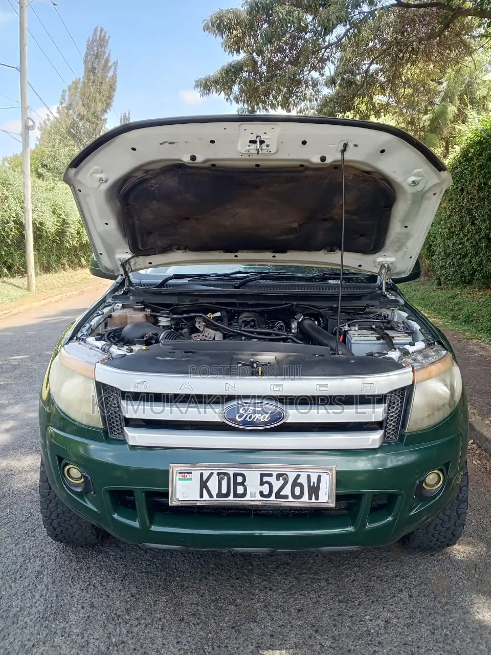 Ford Ranger Wildtrak 2016 Green