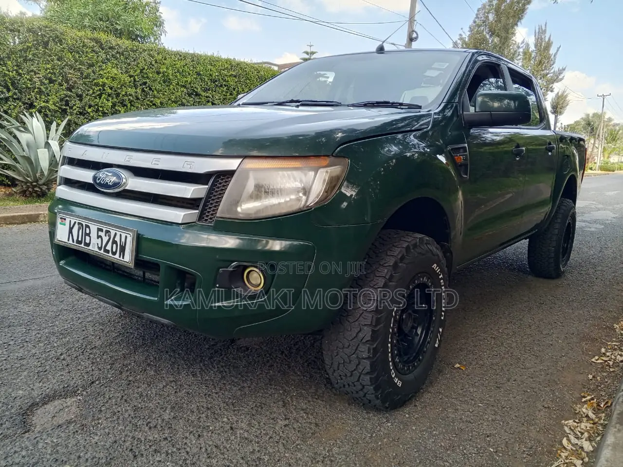 Ford Ranger Wildtrak 2016 Green