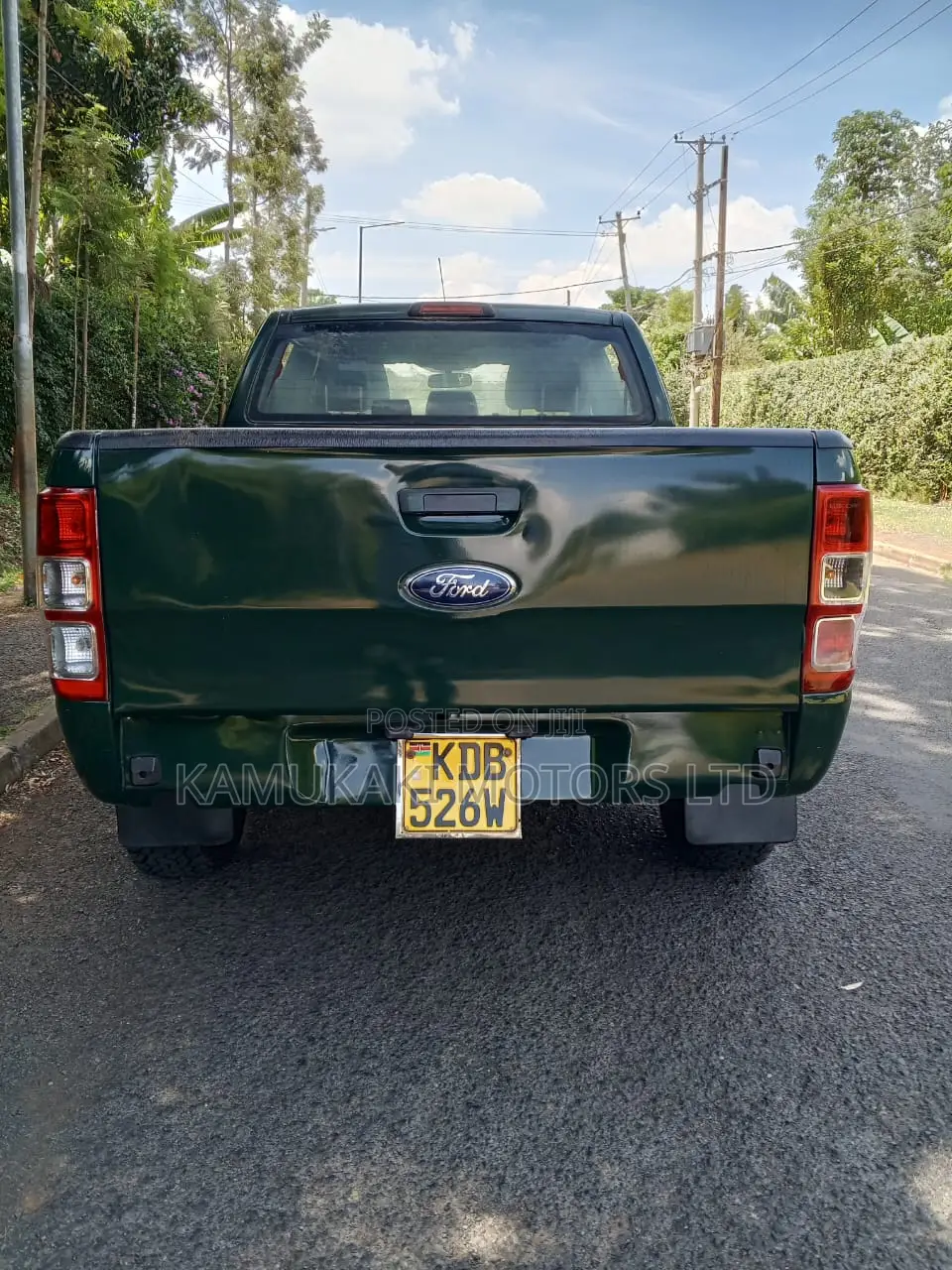 Ford Ranger Wildtrak 2016 Green