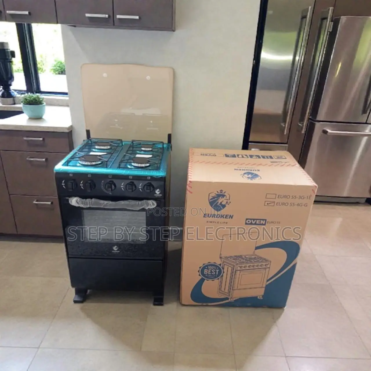 High Durability Free Standing Cooker With Gas Oven and Auto Ignition