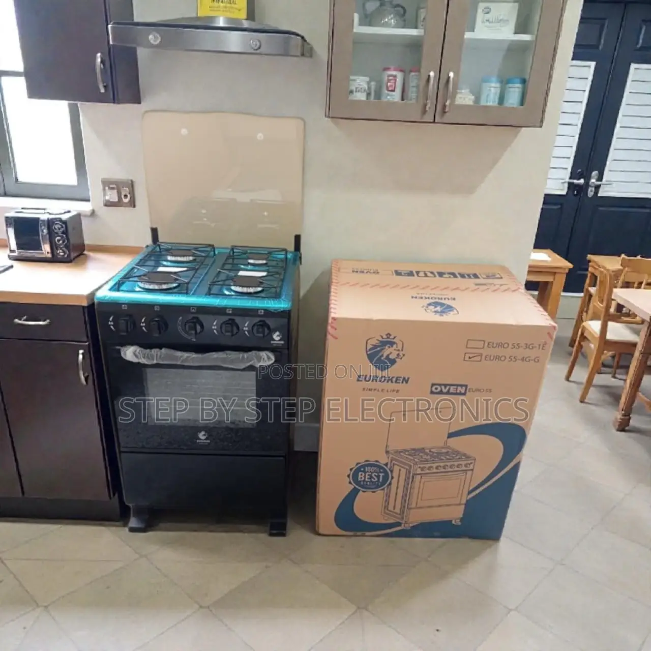 Energy Saving Free Standing Cooker With Gas Oven for Budget Homes