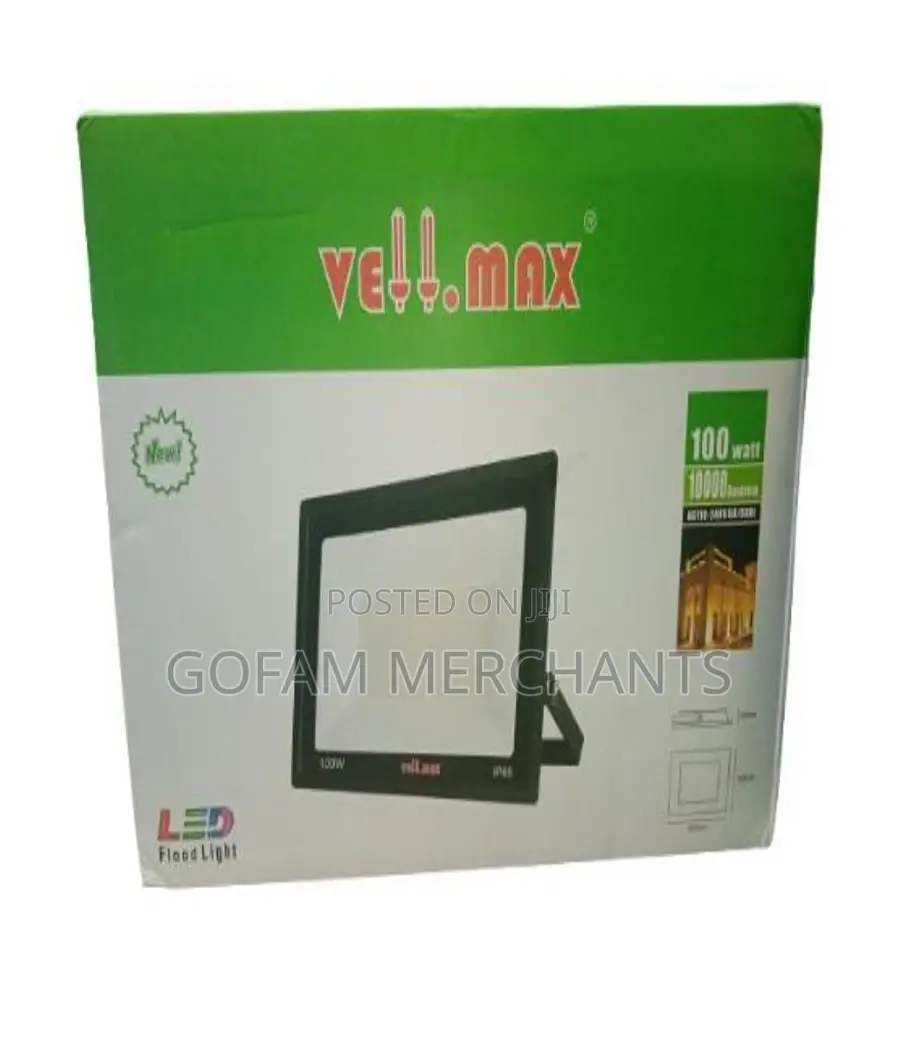 Vellmax 100w,50w,30w Led Ac Flood Light/ Super Bright Outdoor Lights