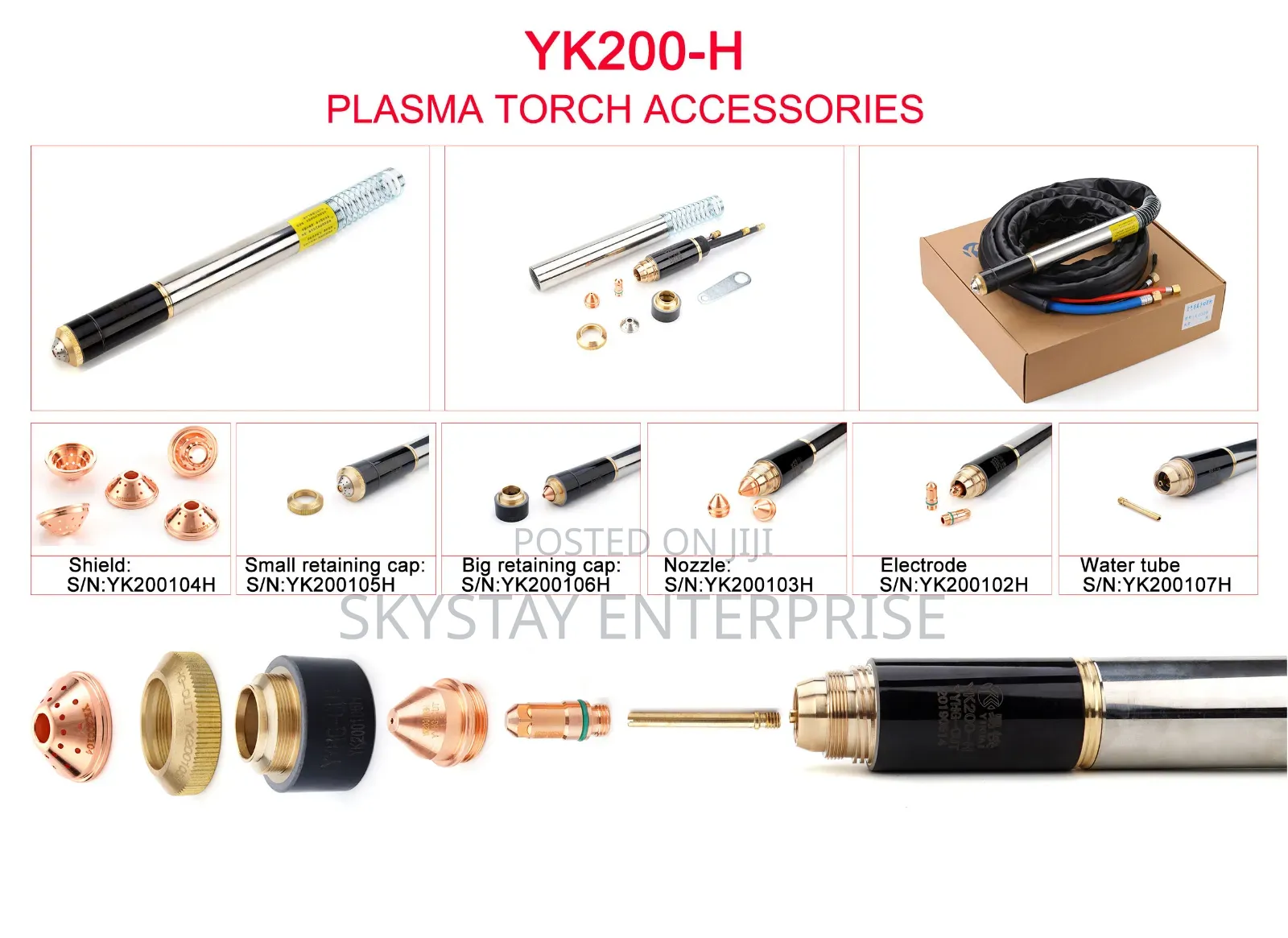 Plasma Consumable Fy-200a Fy-xf300