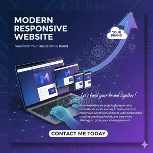 Modern Responsive Website Design: Transform Your Hustle Into a Brand