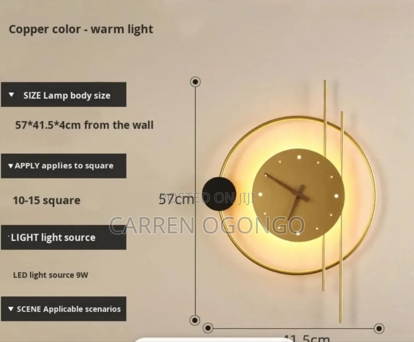 Decorative Nordic Modern Wall Lamp Led