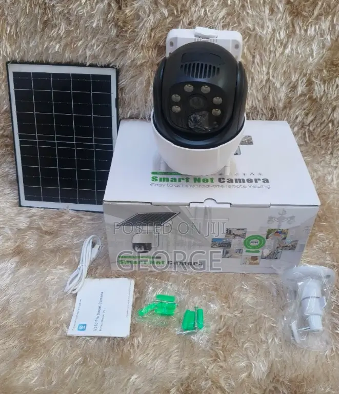 Single Lens 4g Simcard PTZ V380 4g Solar PTZ Camera