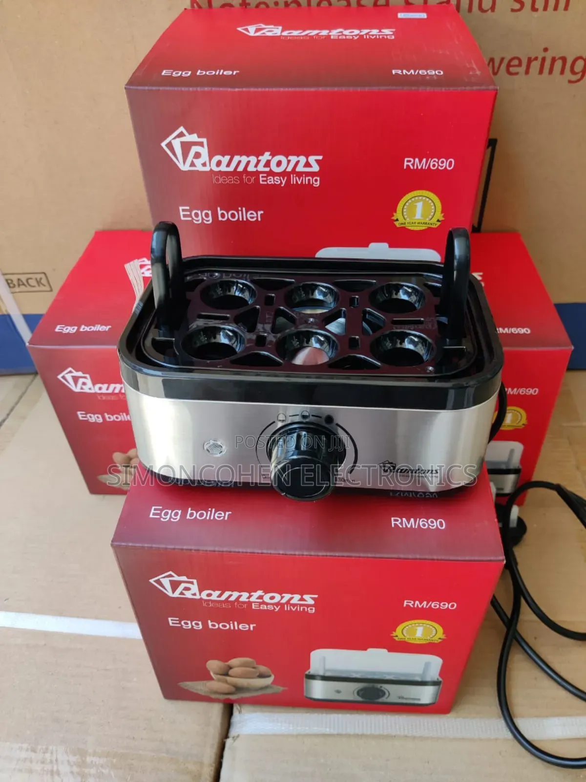 Ramtons Egg Boiler