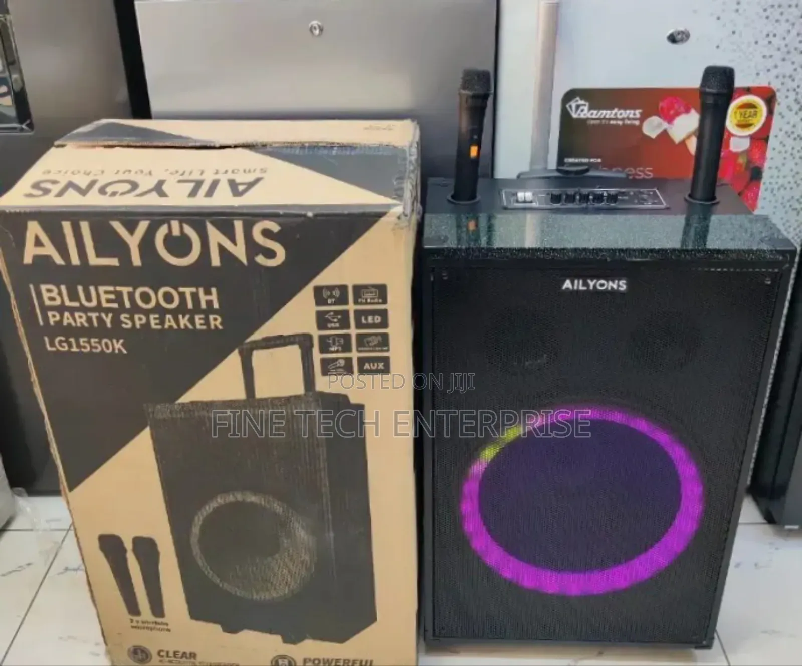 Ailyons Portable Party Speaker 15"