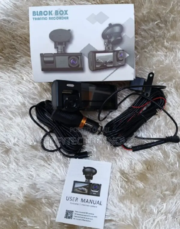 1080p Car Dash Cam 3 Channel Car Recorder Camera Front