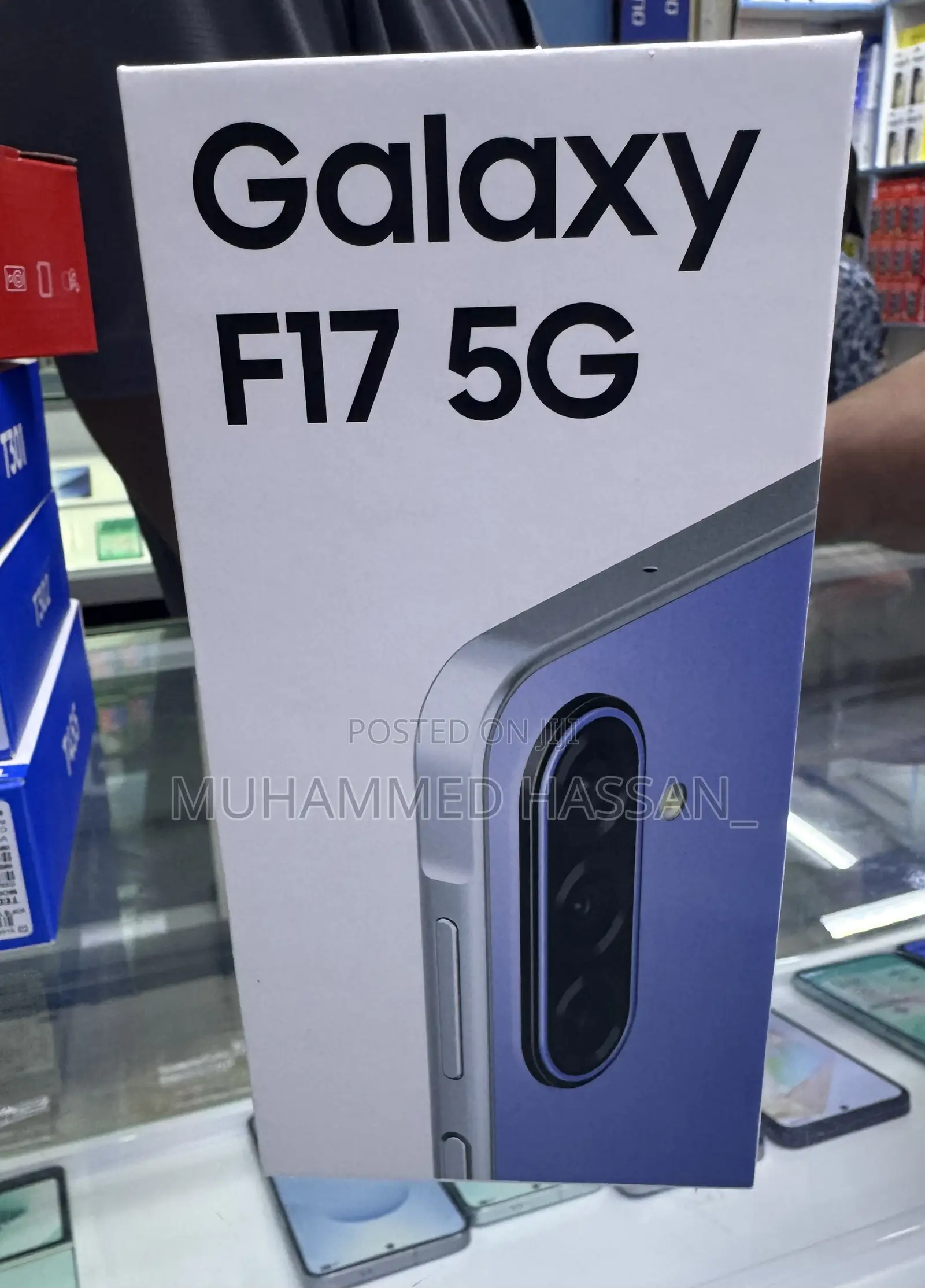 New Samsung Galaxy F17 5G 128 GB Blue