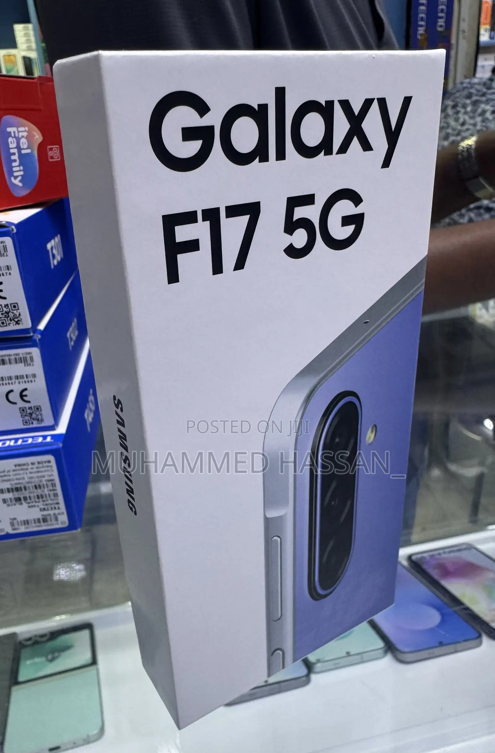 New Samsung Galaxy F17 5G 128 GB Blue
