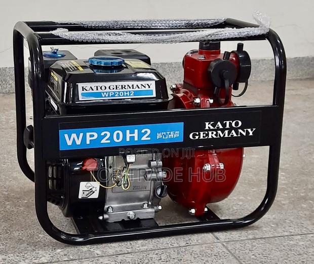 Wp20h2 Kato Germany Water Pump High Pressure 2 Inches 7.5hp Engine