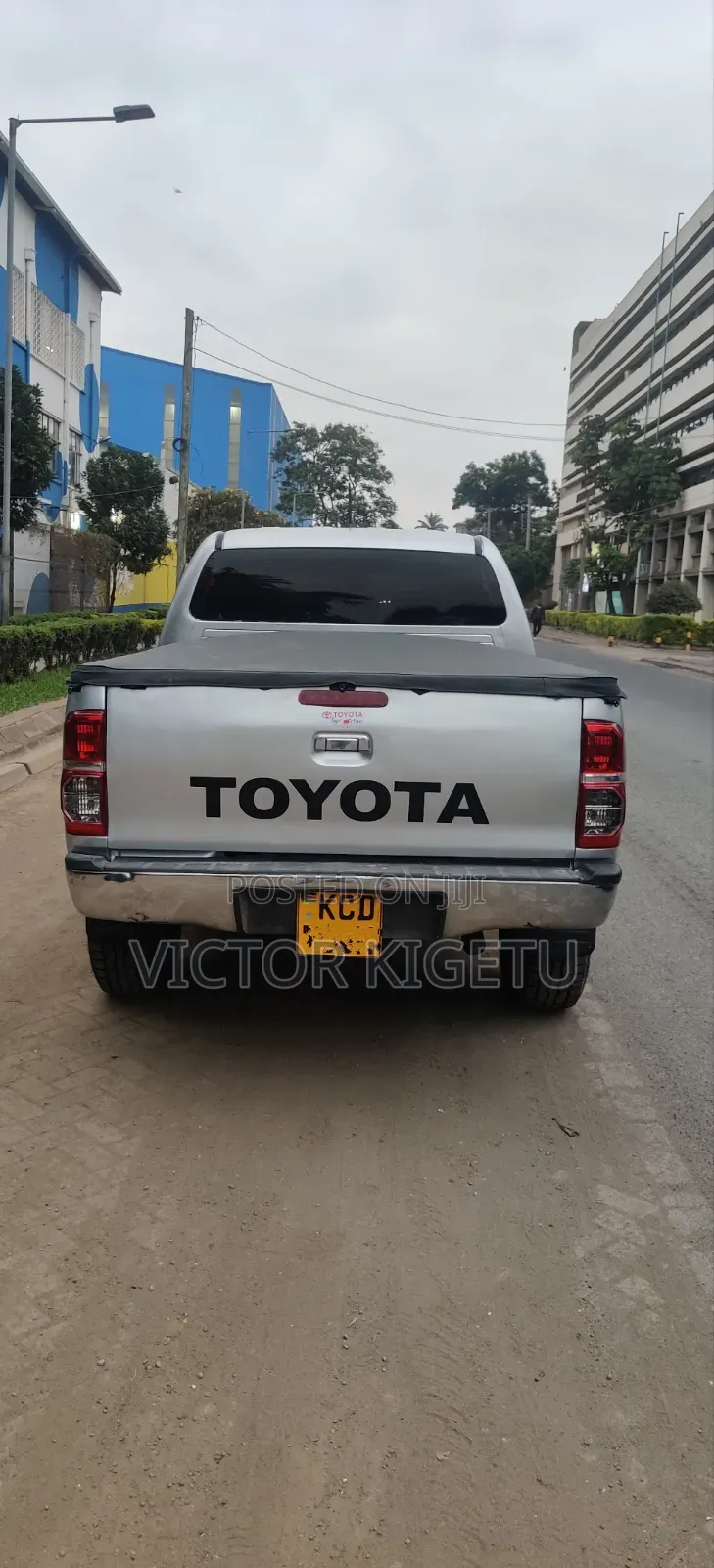 Toyota Hilux 3.0 D-4D Double Cab 2008 Gray