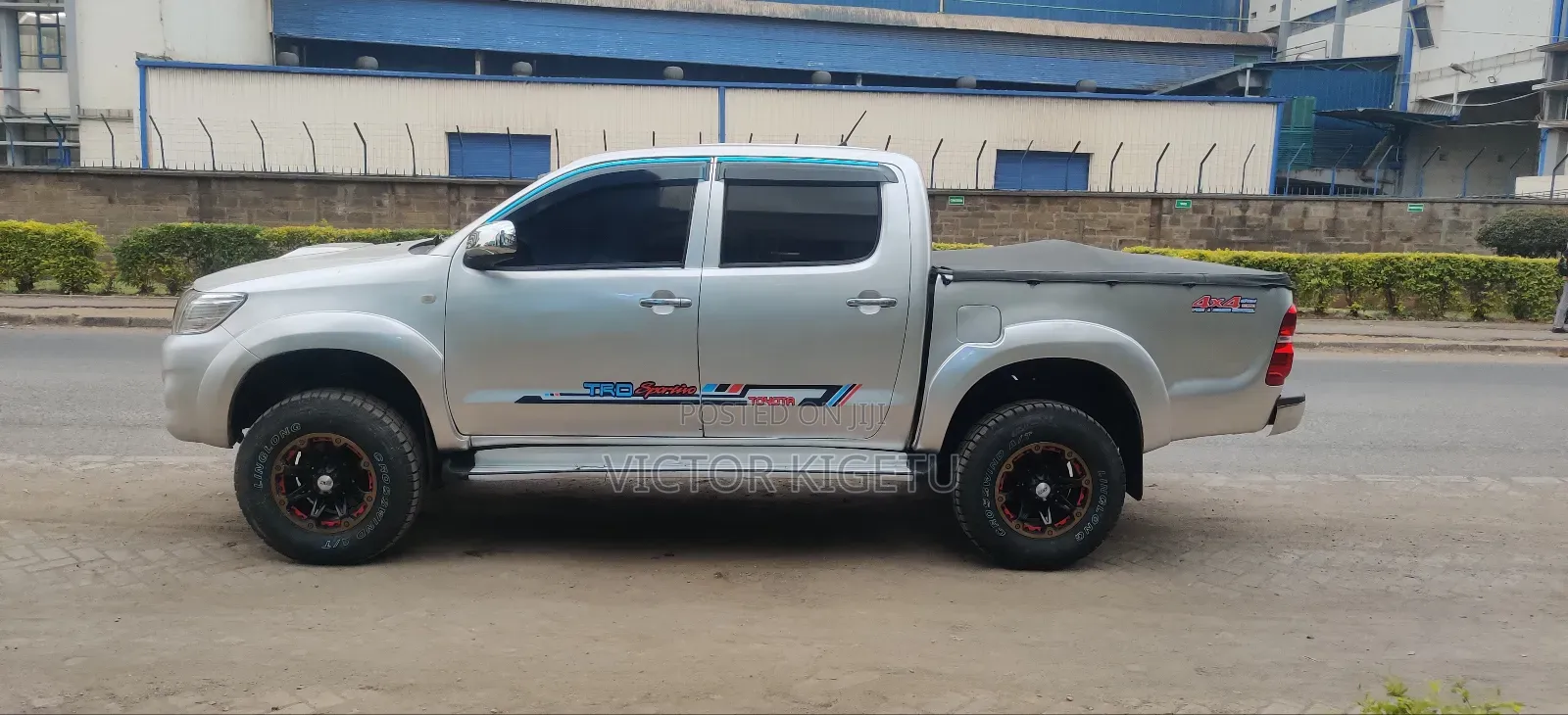 Toyota Hilux 3.0 D-4D Double Cab 2008 Gray