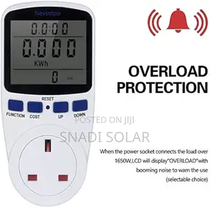 Energy Monitor Meter, Power Consumption Analyser