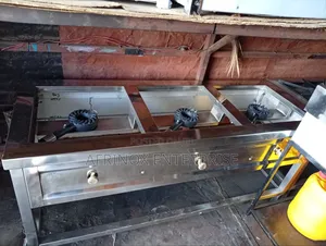 Stainless Steel 3 Burner Cooker